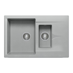 Мойка кухонная POLYGRAN BRIG 770 (серый №14)